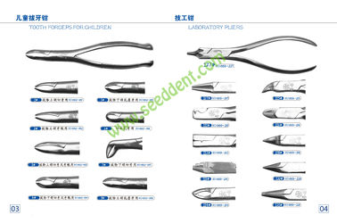 China Tooth Forceps for Children / Laboratory Pliers supplier