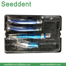 China Colourful handpiece kit / Dental High Low Speed handpiece set supplier