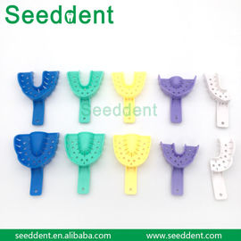 China Dental Colorful Plastic Impression Tray supplier