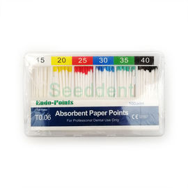 China Dental endo absorbent Paper Points 06 Taper 100 Point SE-G007 supplier