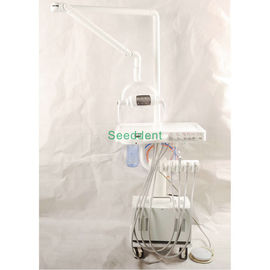 China Mobile Dental Unit with LED Light / Dental Trolley with Air Pump SE-Q036 supplier