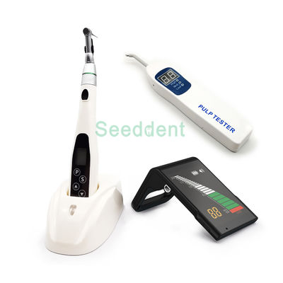 China Economical Wireless Dental Endo Motor with Apex Locator With Pulp Tester / Root canal treatment kit SE-E043+E053+E018 supplier