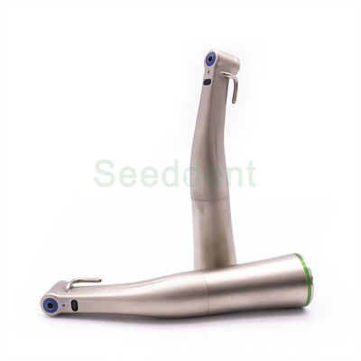 China Dental Implant 20:1 Fiber Optical Reduction Push Button Contra Angle Handpiece SE-H098A supplier