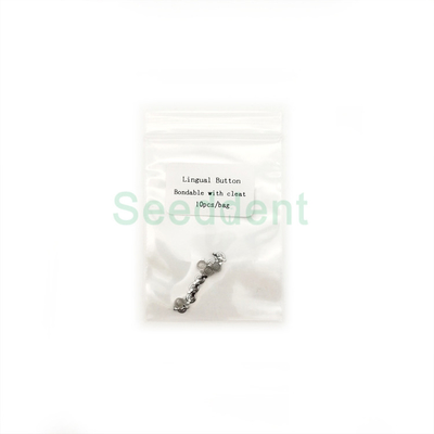 China Dental Orthodontic Lingual button Bondable with cleat 10pcs/bag supplier