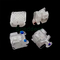 Self-Ligating MBT/ROTH Full Ceramic Bracket 022 345WH / Orthodontic ceramic self-ligating brackets supplier