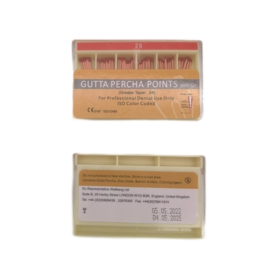 China SE-G058 Dental Gutta Percha Point (04 taper) Packing: 60pcs/box supplier