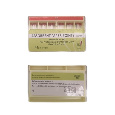 China SE-G062 Dental Absorbent Paper Point (04 taper) Packing: 100pcs/box supplier