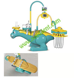 China Dinosaur Kids Dental Unit with Fish instrument tray connecting with arm SE-M001 supplier