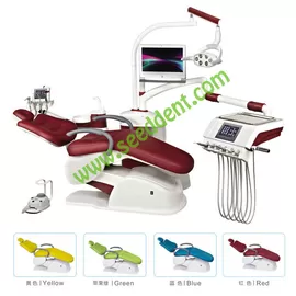 China Dental Unit with touch screen control system SE-M008 supplier