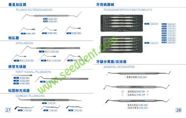 China Pluggers / Condensers / Spreaders / Root-Canal Pluggers / Cement Pluggers supplier