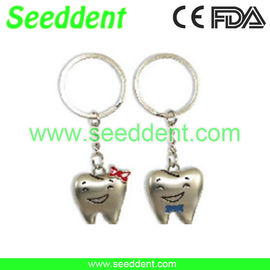 China Couple tooth key chain supplier