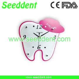 China Colorful tooth shape clock III supplier