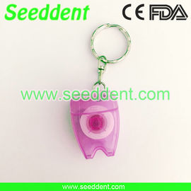 China 10 / 15M Length Dental Floss Key Chain supplier