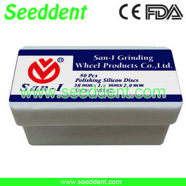China San-I Dental Grinding Wheel / Polishing Silicon Resin Discs supplier