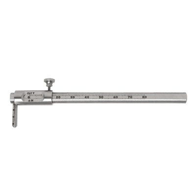 China Dental Sliding Caliper 0-80mm Implant Measuring Caliper Adjustable Vernier Dental Calipers supplier