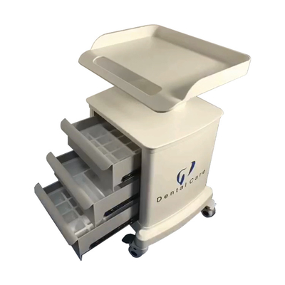 China Dental product one Dental Mobile Cabinet for Dental Equipment in Clinic/Dental care cart with 3 drawers supplier