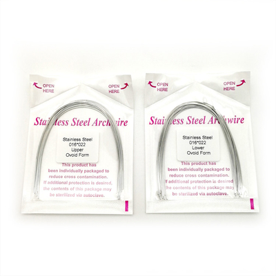 China Dental Orthodontic Stainless Steel Round Rectangular Wire Orthodontic Wire supplier