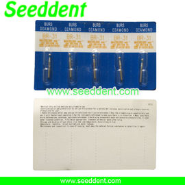 China A quality FG dental diamond burs high speed dental burs 5pcs/pack supplier