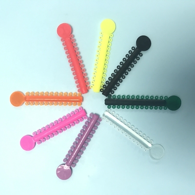 China SE-O048A Dental Orthodontics Elastic short Ligature Tie/Colorful Dental Ligature Tie supplier