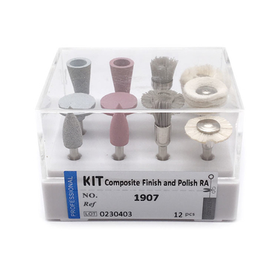 China Dental RA Composite Finish Polishing Kit with Polishing Brush For Low Speed Handpiece supplier