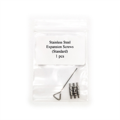 China Dental Orthodontic Stainless Steel Expansion Screw Standard Type supplier