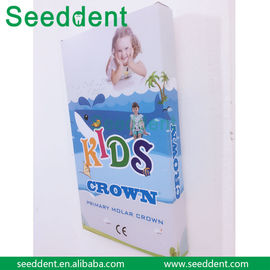 China Dental Kids Stainless Steel Primary Molar Crown 48pcs / Kit supplier