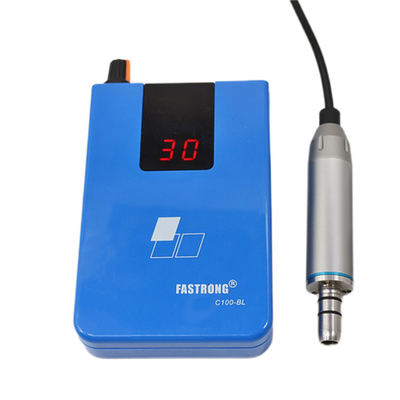 China Dental lab Portable rechargeable brushless handpiece micromotor / Portable LCD screen E type Brushless Micromotor supplier
