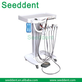 China Mobile Dental Unit / Trolley with Light curing supplier