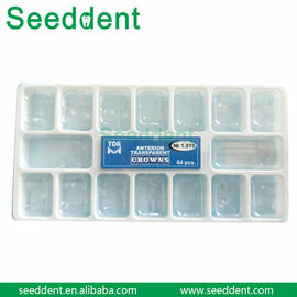 China Dental Anterior Transparent Crowns for Adult No.1.910 64pcs / Kit supplier