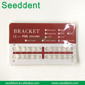 China Dental Orthodontic Roth / MBT / Edgewise Ceramic Bracket supplier