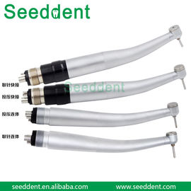 China Mini head Push bottom / Key wrench Dental High Speed Handpiece with quick connector supplier