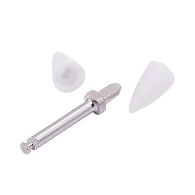 China Dental Equipment Accessories Tapered White Dental Composite Polishing Burs Kit Silicone Polishers supplier