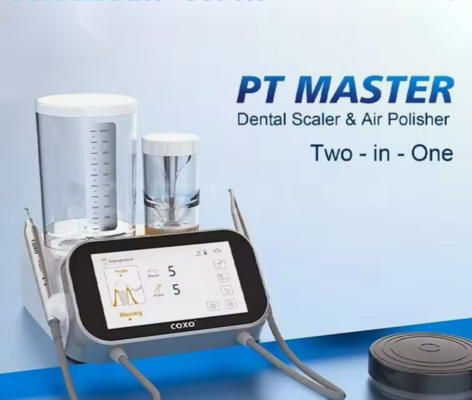 China Dental Teeth Cleaning Surgery Equipment COXO PT Master Dental Scaler & Air Polisher Two -in-One supplier