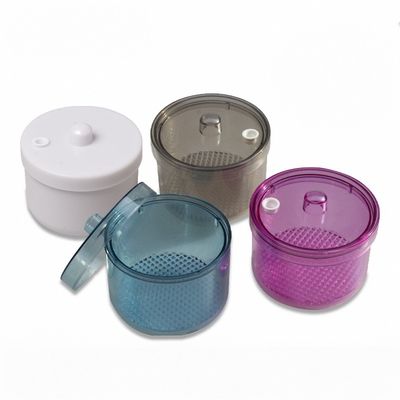 China Dental Product Colorful Burs Holder Plastic Autoclavable With Filter Soaking Disinfection Box supplier