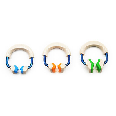 China High Quality Dentistry Product Dental Material Dental Orthodontics Forming Sheet Clip Dental Matrix Rings Short/Tall/Wide Prep supplier