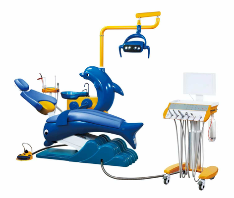 China China Wholesale Advanced Security Kids Dental Unit Children Dental Chairs for Oral Hospital Use supplier