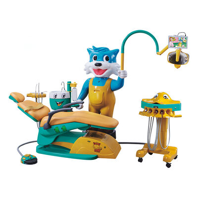 China Pediatric Dental Chair Medical Dental Hospital Clinic Cute Cartoon Electric Dental Chair Unit for Children supplier