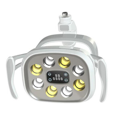 China High Quality Dental Unit Lamp 8 Bulbs LED Lamp Shadowless LED Lamp with Adjustable Light supplier