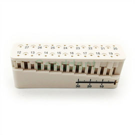 China Dental Instrument Endo Block for Canal Files Measuring Endo Box Ruler / Dental tool supplier