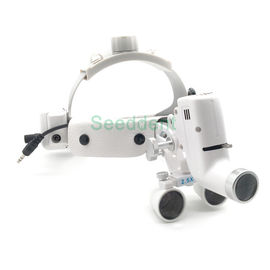 China Wireless High Intensity LED Light Dental Loupes 2.5X/3.5X 5W Headband Type Medical Surgical Magnifying Glass SE-K027 supplier