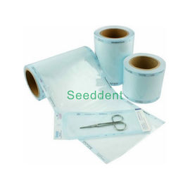 China Dental Surgical Disposable Heat Sealing Flat Sterilization Pouch Roll Bag for Autoclave use SE-D023 supplier