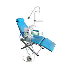 China Luxury Type Dental Folding Chair with Plastic Tray / Portable Dental Unit SE-Q035 supplier