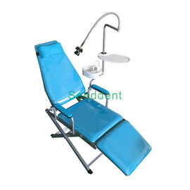 China Dental Standard Type Folding Chair with Luxury Plastic Spitton / Portable Dental Unit SE-Q034 supplier