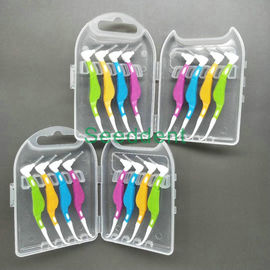 China Dental Orthodontic Seahorse Interdental brush / korea import brush 0.7sss 8pcs/box SE-O140 supplier