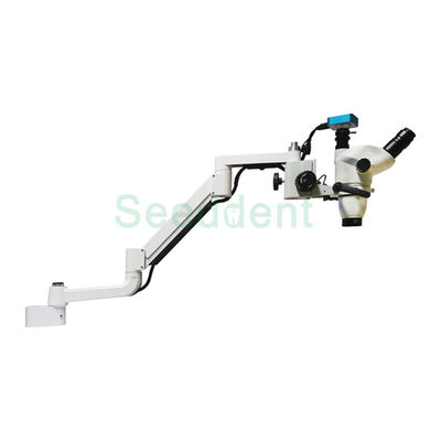 China 2.5X - 25X Clip Type LED Dental Microscope with Built-out Camera / Binocular Dental Operating Microscope supplier