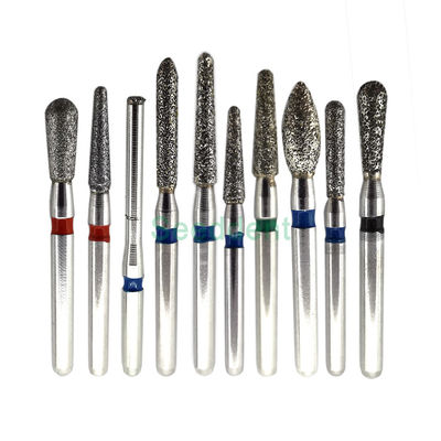 China Dental Clinic Diamond Burs Kit Crown &amp; Bridge Preparation for Anterior / Posterior SE-4101-4102 supplier