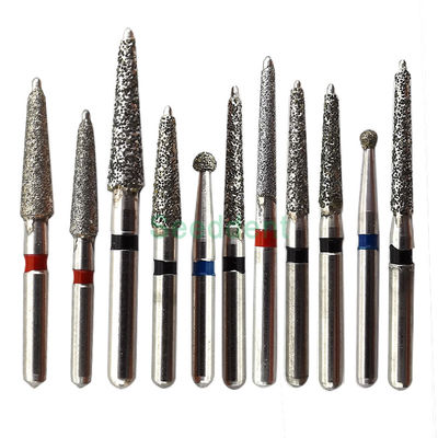 China Dental Clinic Diamond Burs Kit Safe End Diamond Preparation Burs Kit SE-4100 supplier