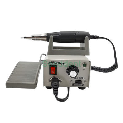 China Dental Micro Motor STRONG 90 +102S Handpiece 35,000 RPM / Laboratory Polishing Handle Strong Foot Control Micromotor supplier