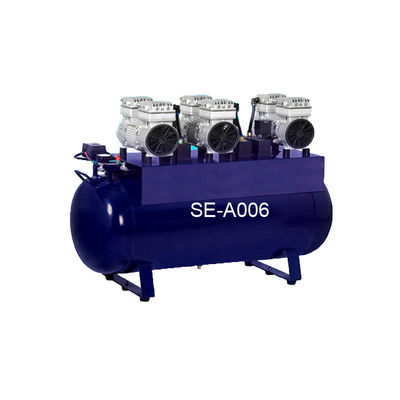 China Silent Oilless Air Compressor 2520W one for six unit 32L SE-A006 supplier