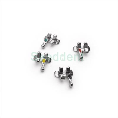 China Dental Orthodontics Bicuspid Bracket Roth MBT 018 022 4pcs/set supplier